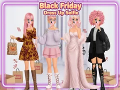 Leikur Black Friday Dress Up Selfie á netinu