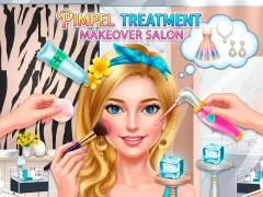 Leikur Pimple Treatment Makeover Salon á netinu