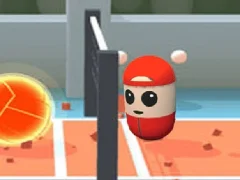 Leikur Cartoon Volley Fun á netinu