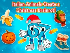 Leikur Italian Animals Create a Christmas Brainrot! á netinu