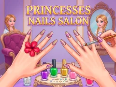 Leikur Princesses Nails Salon á netinu