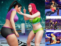 Leikur Women Wrestling Fight Revolution Fighting á netinu