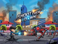 Leikur Shoot Them Down á netinu