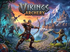 Leikur Vikings archery á netinu