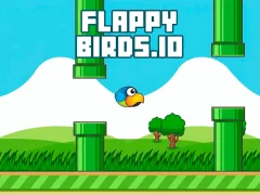 Leikur FLAPPY BIRDS.io á netinu