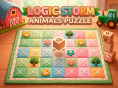 Leikur Logic Storm: Animals Puzzle á netinu