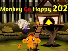 Leikur Monkey Go Happy Stage 202 á netinu