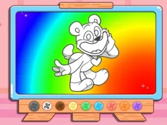Leikur Coloring Book: Bobby BearHug á netinu