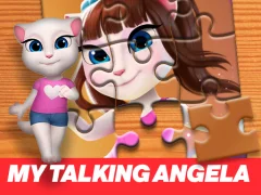 Leikur My Talking Angela Jigsaw Puzzle á netinu