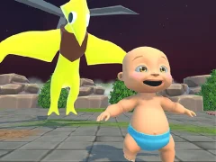 Leikur Hide Yellow Monster Survivor á netinu