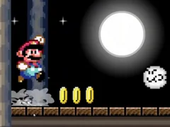 Leikur Super Mario Flash Halloween Version á netinu