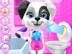 Leikur Lucy Dog Care á netinu