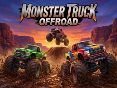 Leikur Monster Truck Offroad á netinu