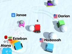 Leikur Snow War.io á netinu