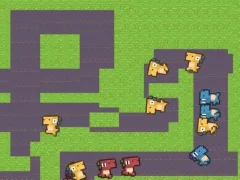 Leikur Dino Defence 2D á netinu