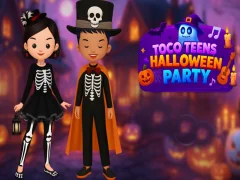 Leikur Toco Teens Halloween Party á netinu