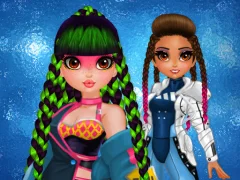 Leikur Cyberpunk Hairstyle 2200 á netinu