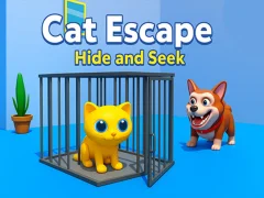 Leikur Cat Escape Hide and Seek á netinu