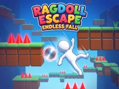 Leikur Ragdoll Escape: Endless Fall á netinu