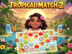 Leikur Tropical Match 2 á netinu