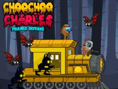 Leikur Choochoo Charles Friends Defense á netinu