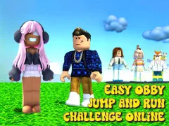 Leikur Easy Obby Jump and Run Challenge Online á netinu