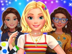 Leikur Ellie And Friends Art Bloom Aesthetic á netinu