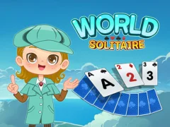 Leikur World Solitaire Tripeaks á netinu