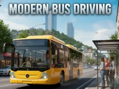 Leikur Modern Bus Driving á netinu