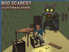 Leikur Boo Scared? Escape from Backrooms á netinu