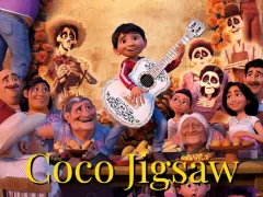 Leikur Coco Jigsaw á netinu