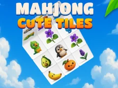 Leikur Mahjong Cute Tiles á netinu