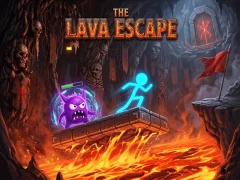 Leikur The Lava Escape á netinu