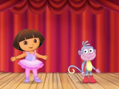 Leikur Dora's Ballet Adventures á netinu