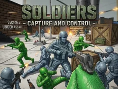 Leikur Soldiers - Capture and Control á netinu