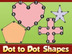 Leikur Dot To Dot Shapes á netinu