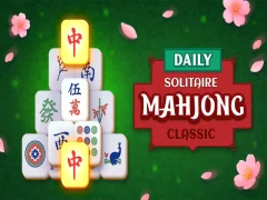 Leikur Daily Solitaire Mahjong Classic á netinu