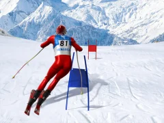 Leikur Slalom Ski Simulator á netinu