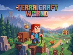 Leikur Terra Craft World á netinu