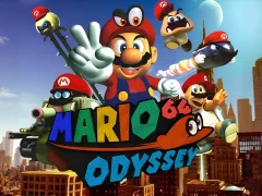 Leikur Super Mario Odyssey 64 á netinu