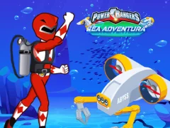 Leikur Power rangers Sea adventura á netinu