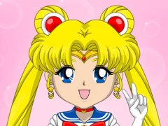 Leikur Sailor Scouts Avatar Maker á netinu