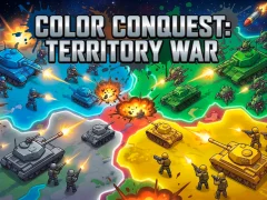 Leikur Color Conquest: Territory War á netinu