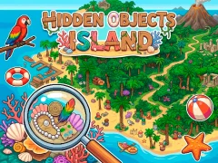 Leikur Hidden Objects Island á netinu