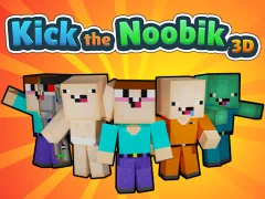 Leikur Kick the Noobik 3D á netinu