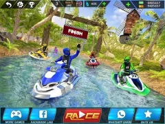 Leikur Extreme Power Boat Water Racing á netinu