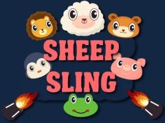 Leikur Sheep Sling á netinu