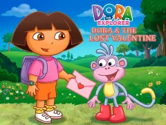 Leikur Dora The explorer Dora & The Lost Valentine á netinu