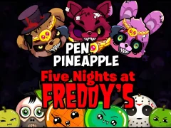 Leikur Pen Pineapple Five At Freddys Night á netinu
