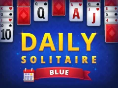 Leikur Daily Solitaire Blue á netinu